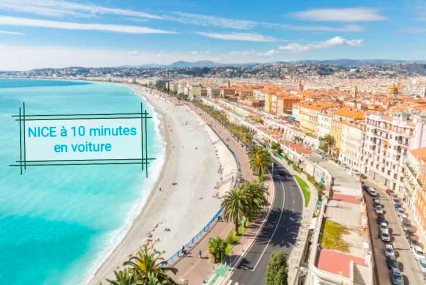 Cote D'Azur Joli Studio 50M Plage, Climatisation , Parking. Villeneuve-Loubet Exterior photo